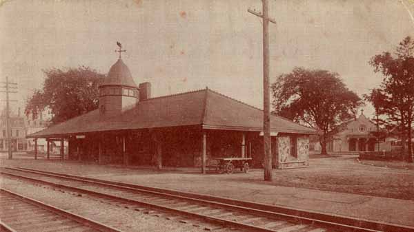 Railroad Station, West Medford, Massachusetts