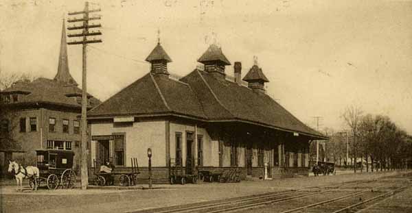 Railroad Station, Winchester, Massachusetts