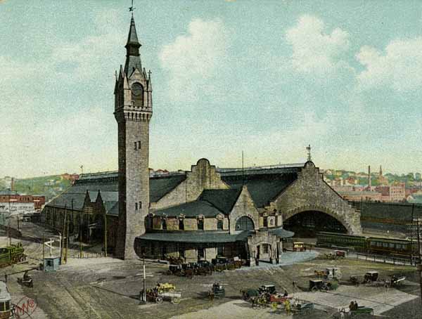 Worcester Railroad Station, Worcester, Massachusetts