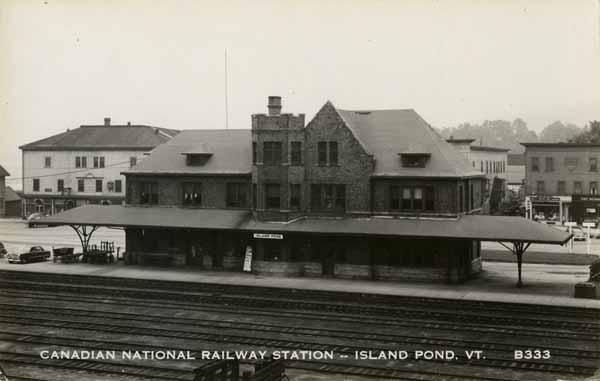 Canadian National Railway Station - Island Pond, Vermont