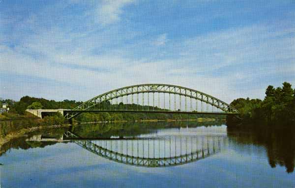 Tyngsboro Bridge over Merrimack River, Tyngsboro, Massachusetts