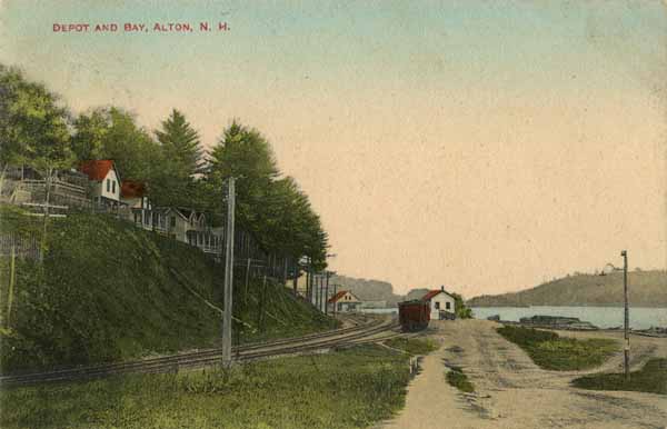 Depot and Bay, Alton, New Hampshire