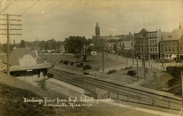 Birdseye View from High School grounds, Somerville, Massachusetts