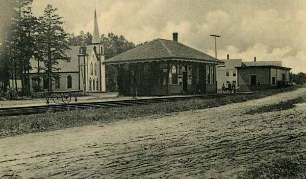 East Baldwin, Maine Railroad Station
