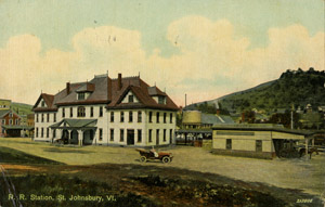Railroad Station, St. Johnsbury, Vermont