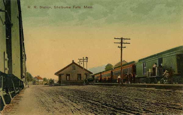 Railroad Station, Shelburne Falls, Massachusetts