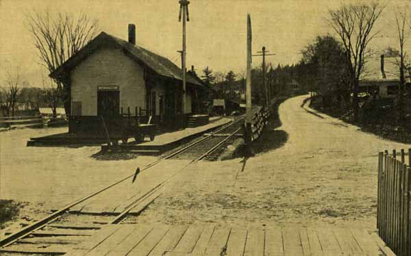 Railroad Station, Bennington, New Hampshire