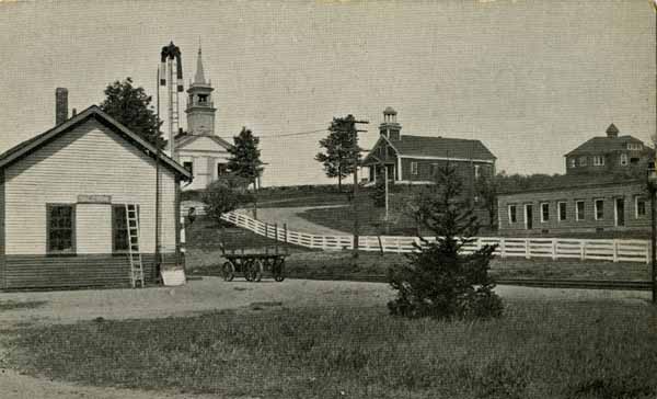 Public Buildings and Creamery, East Andover, New Hampshire