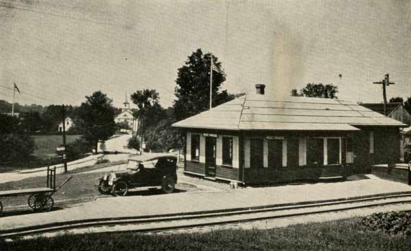 Boston & Maine Station, West Rindge, New Hampshire