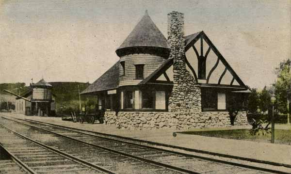 Railroad Station, New Boston, New Hampshire