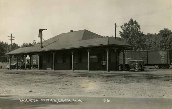 Railroad Station, Union, New Hampshire