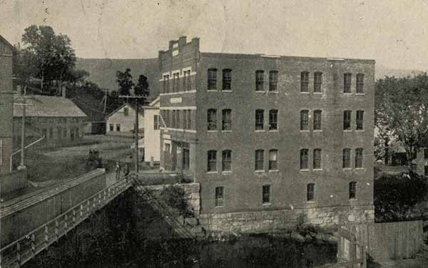 Depot Square and Copeland Block, Enfield, New Hampshire