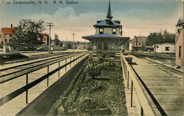 Sanbornville, New Hampshire Railroad Station