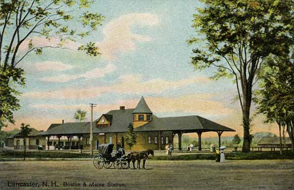 Lancaster, New Hampshire. Boston & Maine Station