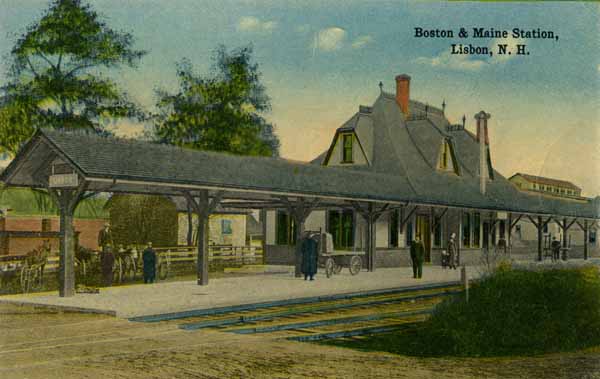 Boston & Maine Station, Lisbon, New Hampshire