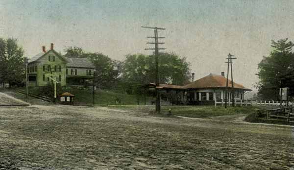 Boston & Maine Railroad Square, Meredith, New Hampshire