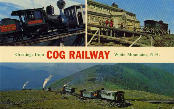 Greetings from Cog Railway