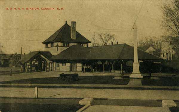 Boston & Maine Railroad Station, Laconia, New Hampshire