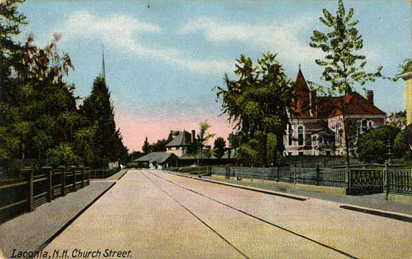 Laconia, New Hampshire Church Street