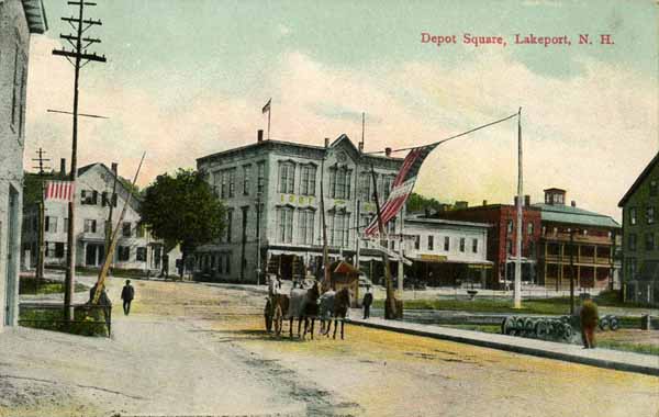 Depot Square, Lakeport, New Hampshire
