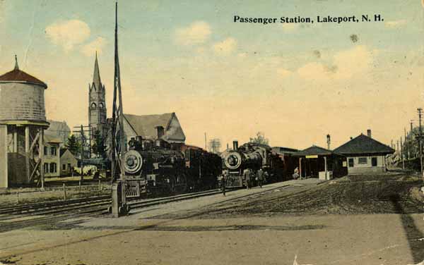 Passenger Station, Lakeport, New Hampshire