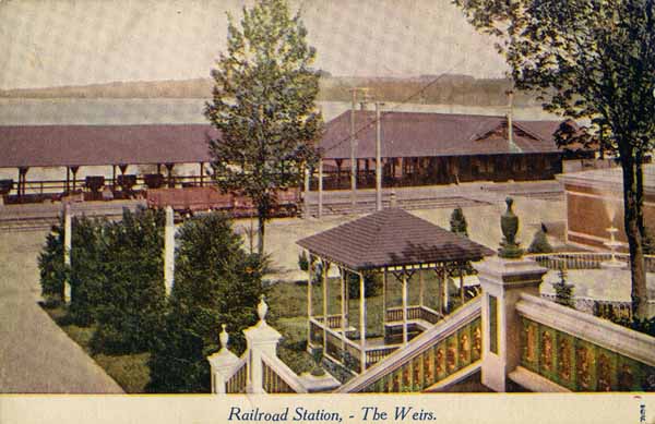 Railroad Station, - The Weirs