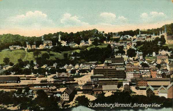 St. Johnsbury, Vermont, Birdseye View