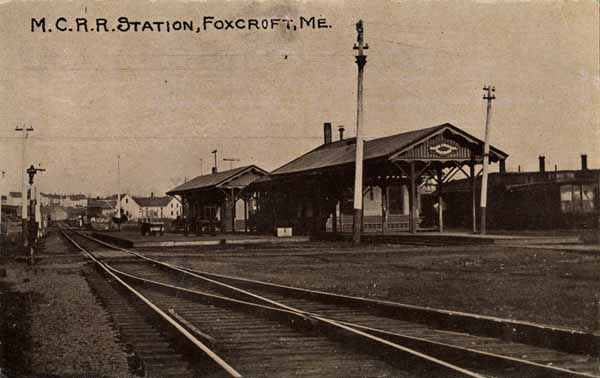 Maine Central Railroad Station, Foxcroft, Maine