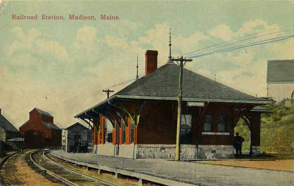 Railroad Station, Madison, Maine