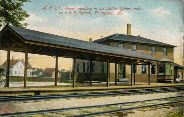 Maine Central Railroad, Thomaston, Maine