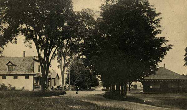 Poland Station and Square, Poland, Maine