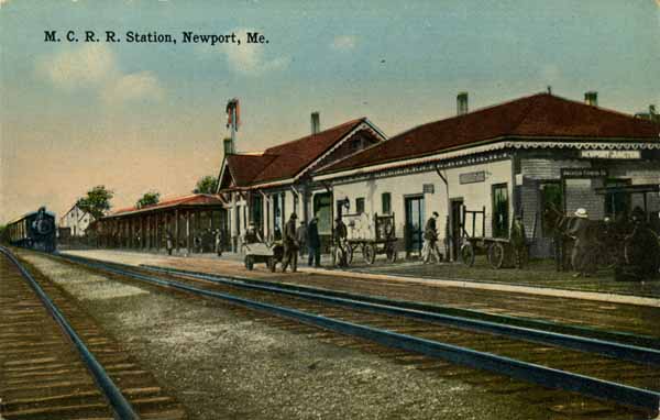 Maine Central Railroad Station, Newport, Maine