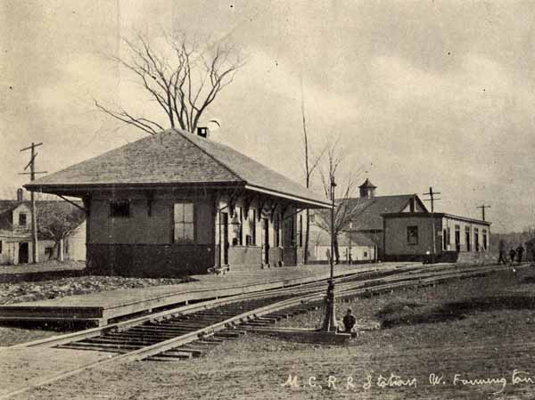 Maine Central Railroad Station, West Farmington, Maine