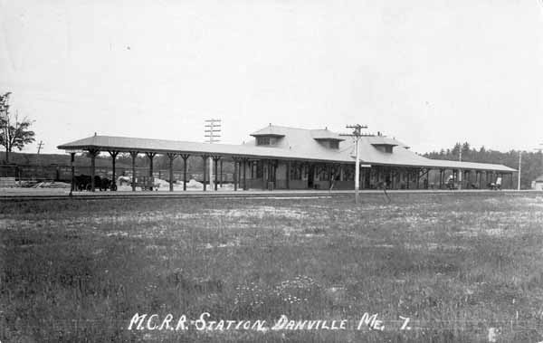 Maine Central Railroad Station, Danville, Maine