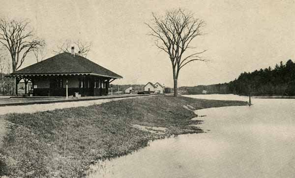 Maine Central Railroad Station, Poland, Maine