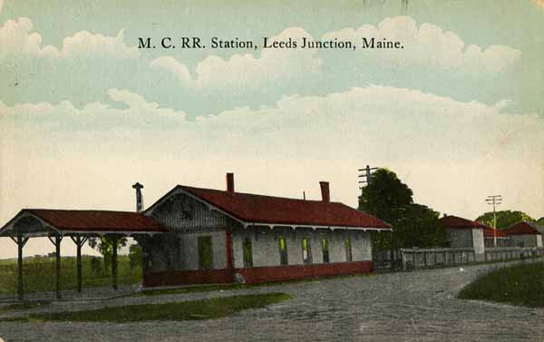 Maine Central Railroad Station, Leeds Junction, Maine