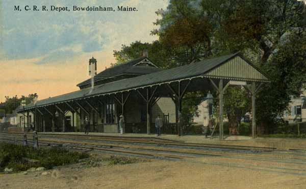 Maine Central Railroad Depot, Bowdoinham, Maine