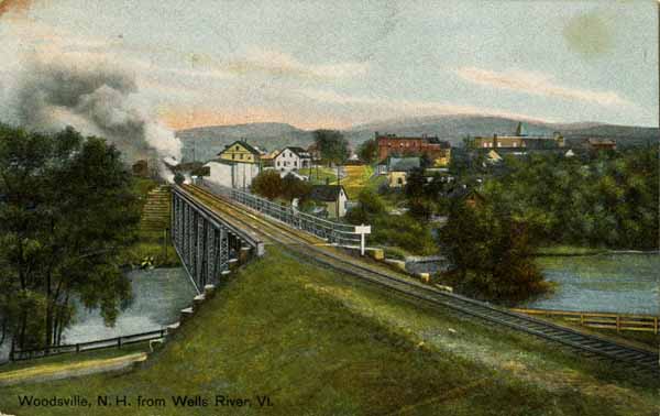 Woodsville, New Hampshire from Wells River, Vermont