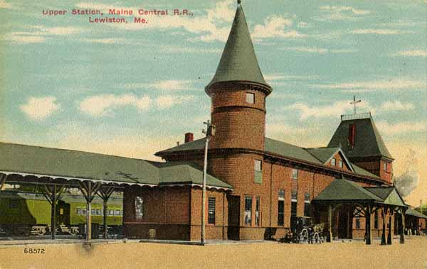 Upper Station, Maine Central Railroad, Lewiston, Maine