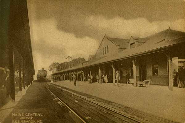 Maine Central Depot, Brunswick, Maine