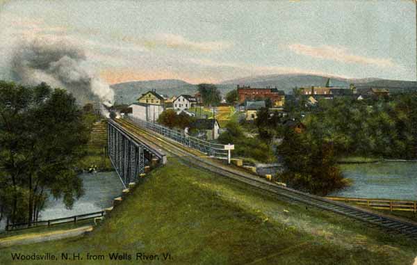 Woodsville, New Hampshire from Wells River, Vermont