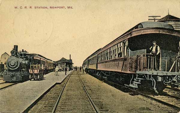 Maine Central Railroad Station, Newport, Maine