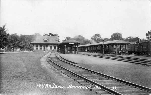 Maine Central Railroad Depot, Brunswick, Maine