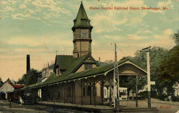 Maine Central Railroad Depot, Skowhegan, Maine