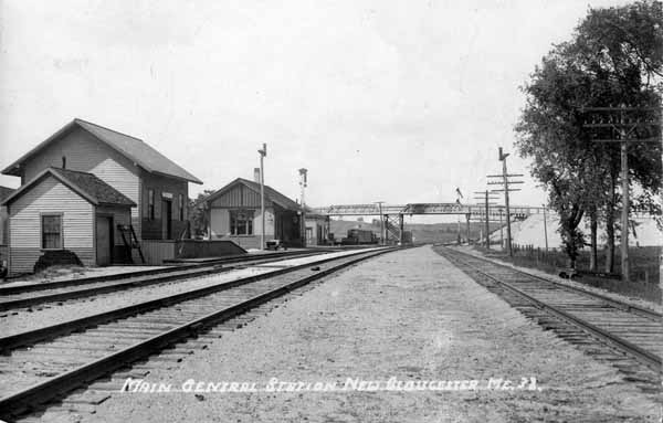 Maine Central Station, New Gloucester, Maine