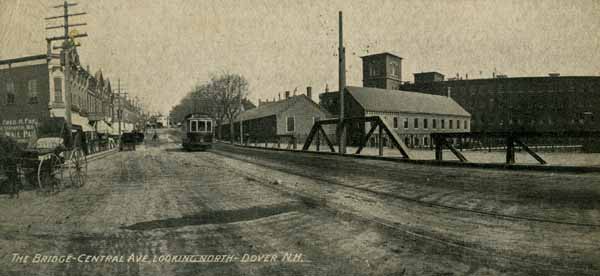 The Bridge - Central Avenue looking North, Dover, New Hampshire