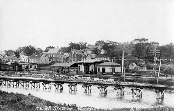 Maine Central Railroad Station, Wiscasset, Maine