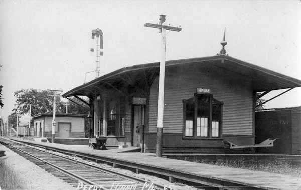 Depot, Hiram, Maine