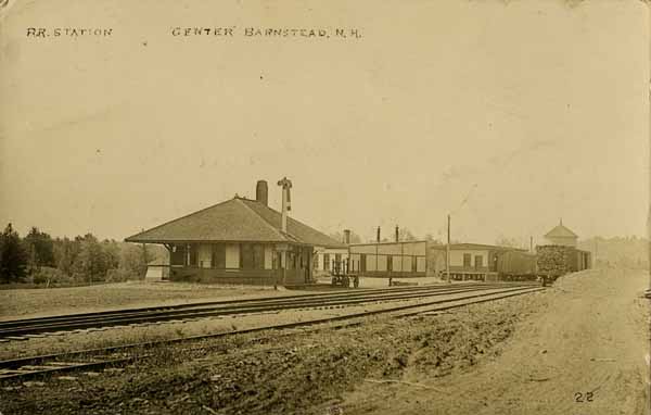 Railroad Station, Center Barnstead, New Hampshire