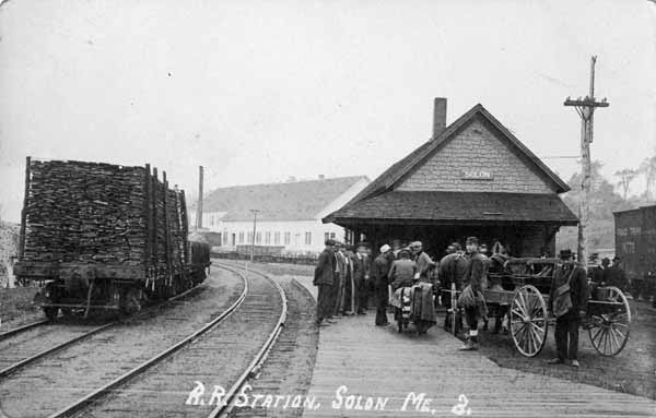 Railroad Station, Solon, Maine